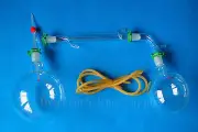 2000ml,24/40,Glass Distillation Apparatus,Laboratory Glassware Kit,2L Set