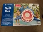 Members Mark Oversized Pool Float Open Mouth Shark 56in Cupholder Mesh Seat