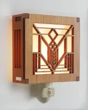 Frank Lloyd Wright Lake Geneva Night Light Gift NIB WLNL05