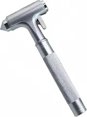 Livewell Prime 3-in-1 Car Safety Hammer - Belt Cutter, Glass Breaker and Hammering Function - Emergency Escape Tool