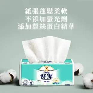 【Kleenex 舒潔】18串組-雲柔舒適抽取衛生紙(100抽x10包*18串)