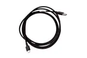 Zebra 2.13 m USB/USB-C Data Transfer Cable for Cradle - Midnight Black