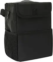 Trash Container for Car | Automotive Interior Trash Storage Can | Multifunctional Vehicle Dustbin Organizer Solution for Keys Wallets Mobile Phones