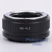 Lens Mount Adapter For Minolta MD Mount Lens to for Nikon Z Z6 Z7 Z50 ZFC Camera