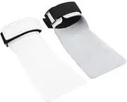 yuksok 2Pcs Gym Hand Grips with Leather Wrist Support