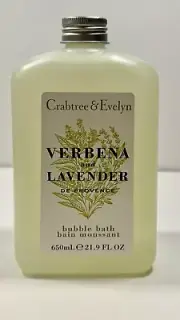 Crabtree & Evelyn Verbena and Lavender Bubble Bath 21.9 oz | NEW | DISCONTINUED