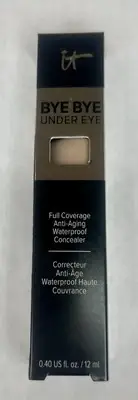 NIB IT Cosmetics Bye Bye Under Eye Concealer Full Sized 0.4oz Medium 20