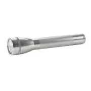3C Cell LED Flash Light, Silver