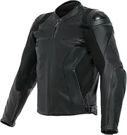 Dainese Racing 4 Men's Perforated Combi Jacket (Black)