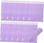 Uonlytech 100Pcs Purple Self Sealing Shipping Bags Mailing Envelopes for Clothes Books Strong Load Capacity for Postage Packaging