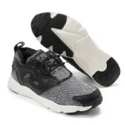 Womens Reebok Furylite Winter Black Sneakers Fleece Lined Warm Sneaker NEW