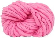 Crochet Wool 250g Super Thick Solid Yarn Felt Roving is Used to Spin Hand Knitted Yarn for Warm and Thick Knitting in Winter Rainbow Wool (Color : 04-he Fen)