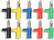 10PCS 4mm Banana Plug, Speaker Banana Plugs Amplifier Banana Plug Terminal Connectors for Speaker Wire Home Theater Wall Plates