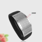 Garlic Press Crusher Squeezer Manual Tool Stainless Steel Masher Kitchen Tool