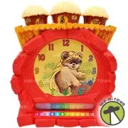 Star Wars Return of the Jedi Wicket the Ewok Teaching Clock 1984 Kenner USED