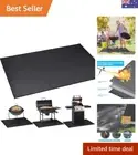 Large Under Grill Mat, Fireproof Grill Pads for Outdoor Charcoal, Flat Top, S...