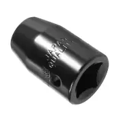 6 Point Shallow Impact Socket 1/2" by 7/16" SAE Hex Deep Socket