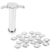 1 Set of Professional Clay Extruder Tool with Tip Molds Kit Sculpting Tool Clay