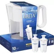 Brita BPA Water Filter Pitcher 10 Cups 2 Filters