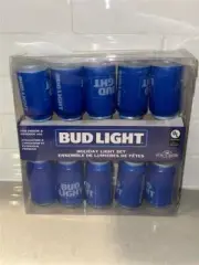 Bud Light Set of 10 Hanging String Lights by Kurt Adler NEW