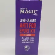 Nano Magic Anti Fog Sport Kit For Glasses Googles Motorcycle Lens