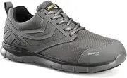[Carolina] Derecho Aluminum Toe Work Shoes for Men - Static Dissipative, with Microfiber Upper, EVA Cushion Midsole, and Oil- & Slip-Resistant Outsole