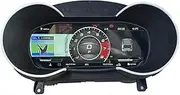Cockpit Dashboard Compatible for Audi TT TTS 2008-2014 Digital LCD Instrument Panel 10.3" HD Screen CarPlay Speedometer Odometer