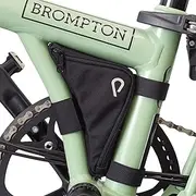 Vincita Boomerang Bag -Frame Bag for Brompton Bike - Bicycle Accessories (Black)