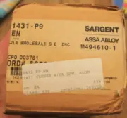 Sargent 1431-P9-EN Standard Parallel Arm Door Closer NEW NIB