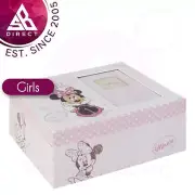 Disney Magical Beginnings Keepsake Box Minnie Mouse│Photo[4x6]│Gift For Baby