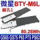 MSI BTY-M6L 電池 GE63 GS60 GS65 GS75 P65 PS42 PS63 WS65 8SK MS-16Q2 MS-16Q3 MS-16Q4 GE63 8RF GS60 6QE GS65 8RE 8RF 8SE 8SF 8SG 8SE 9SD 9SE 9SF GS65 9SG 9RE GS75 8SG 8SE 8SF 8SG 9SE 9SF GS75 9SG 202 203 04 P65 8RD 8RE 8RF 9SE 9SF