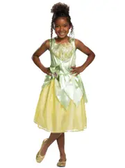Princess and the Frog Girls Tiana Dress Up Costume