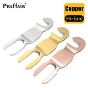 Jumper Audio Cord U Fork Red Copper Gold/Silver Plated Audio Terminal Connector