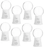TOPPERFUN 8Pcs Gumball Machines for Lightweight Candy Dispenser Fun Candy Catcher for Parties Safe Easy to Carry