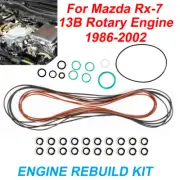 For 1986-2002 Mazda Rx-7 13B Rotary Engine Reusable O-Ring Rebuild Kit Rubber (for: Mazda)