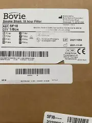 Bovie Smoke Evacuator Filter 18 hr (For SE01 Model) SF18