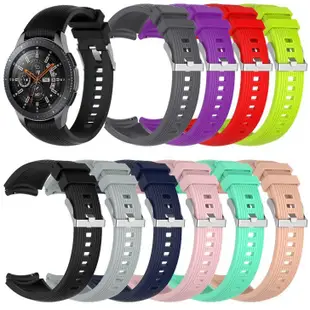 【直紋腕帶】三星 Galaxy Watch 42mm/Watch3 41mm 智慧手錶替換帶 運動手環 錶帶錶環20mm