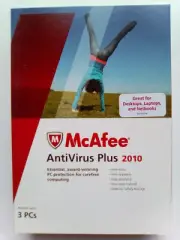 McAfee AntiVirus Plus 2010 (for up to 3 PCs)