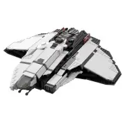 Courier Ship Model Building Toys Set from Video Game 1187 Pieces MOC Build
