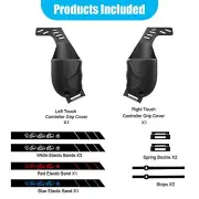 Controller Grip Protective Cover With Buckle Adjustable Wrist Strap for Quest 2