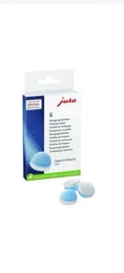 Cleaning Tablets for All Jura Automatic Coffee Machines 6-count | 24225