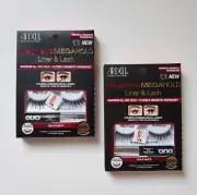Lot Of 2 Ardell Magnetic Liquid Liner & Lash Demi Wispies Megahold New No Glue