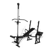 Workout Bench Press Weight Rack Barbell Power Station Home Gym Equipment