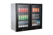 Gasmate 2 Door Premium Bar Fridge 187L