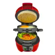 Breakfast Sandwich Maker with Egg Cooker Ring Non Stick Burger Sandwich EU Plug