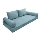 COVER ONLY Model V1 Full Velvet Same Pipe Indoor Daybed Mattress Cushion AD355
