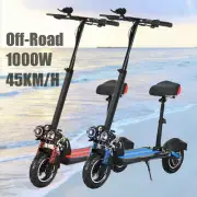 1000W Electric Scooter 45km/h Foldable Commuter Adult Off Road E-Scooter