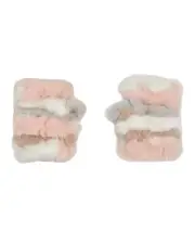 Jocelyn Faux Fur Mandy Mittens, Pastel Multi, One Size, $60