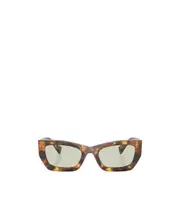 Miu Miu Eyewear Square-Frame Sunglasses 53 Green