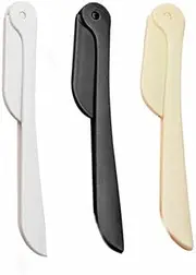 AIMALL 3Pcs Portable Safety Eyebrow Trimmer Razor Shaver Eye Brow Shaper- Stainless Steel Precision Razor Shavers for Perfect Eyebrow Shaping, Safe & Portable for On-The-Go Styling